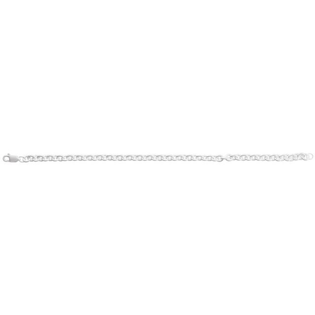 Sterling Silver 4.4 mm Cable 7" Chain