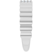 Platinum .04 CTW Natural Diamond Cigar Ring