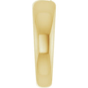 14K Yellow Pierced Heart Ring