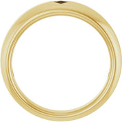 14K Yellow Pierced Heart Ring