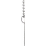 Sterling Silver Dad 20" Necklace