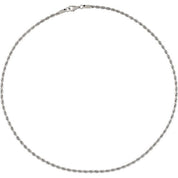 Stainless Steel 3 mm Rope 28" Chain