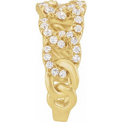 14K Yellow 1 CTW Lab-Grown Diamond Ring