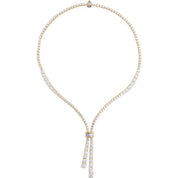 14K Yellow 26 1/5 CTW Lab-Grown Diamond 20" Necklace
