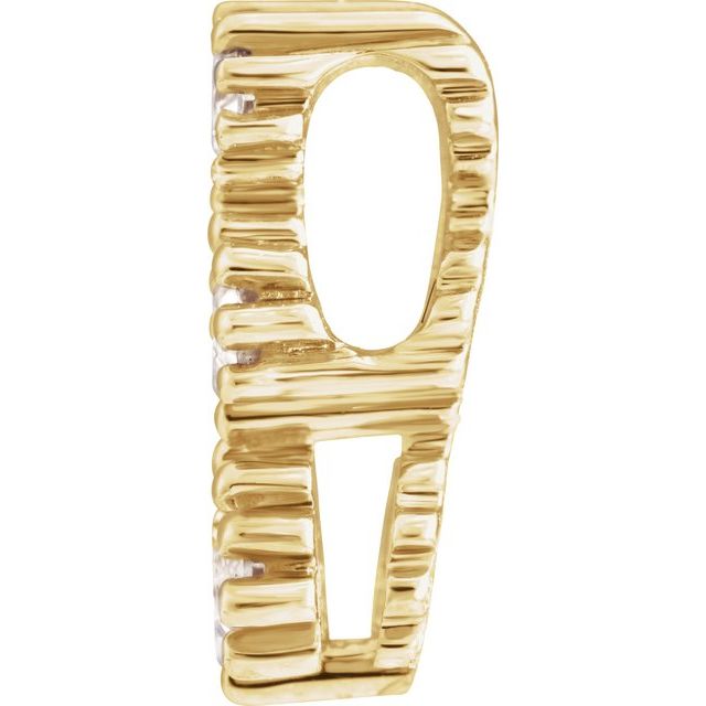 14K Yellow 1/8 CTW Natural Diamond Three-Stone Pendant