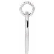 Sterling Silver Script Initial G Pendant