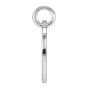 Sterling Silver Script Initial Y Pendant