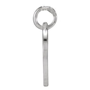 Sterling Silver Script Initial Z Pendant