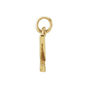 14K Yellow Petite Initial Z Pendant