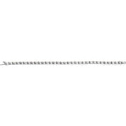 14K White 6 1/2 CTW Lab-Grown Diamond Line 7" Bracelet
