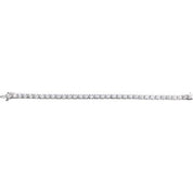 14K White 10 CTW Lab-Grown Diamond Line 7 1/4" Bracelet