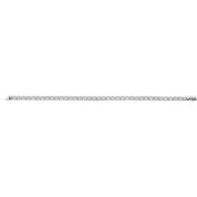 14K White 10 CTW Lab-Grown Diamond Line 7" Bracelet