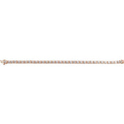 14K Rose 8 CTW Lab-Grown Diamond Line 7 1/4" Bracelet