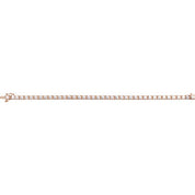 14K Rose 6 CTW Lab-Grown Diamond Link 7 1/4" Bracelet