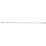 14K Rose 6 CTW Lab-Grown Diamond Line 7" Bracelet