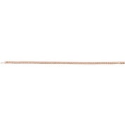 14K Rose 6 CTW Lab-Grown Diamond Line 7" Bracelet