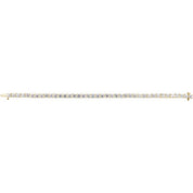 14K Yellow 10 CTW Lab-Grown Diamond Line 7" Bracelet