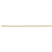 14K Yellow 9 CTW Lab-Grown Diamond Line 7" Bracelet