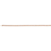 14K Rose 9 CTW Lab-Grown Diamond Line 7" Bracelet