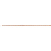 14K Rose 7 CTW Lab-Grown Diamond Line 7" Bracelet