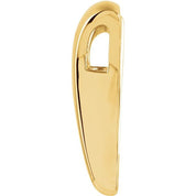 14K Yellow 3/4 CTW Natural Diamond Three-Stone Pendant