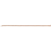 14K Rose 3 CTW Lab-Grown Diamond Line 7" Bracelet