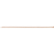 14K Rose 2 CTW Lab-Grown Diamond Line 7" Bracelet