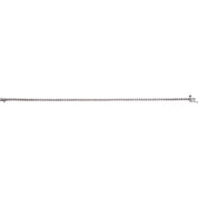 14K White 7/8 CTW Natural Diamond Line 7 1/4" Bracelet