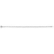 14K White 5 1/2 CTW Lab-Grown Diamond Line 7" Bracelet