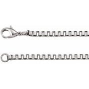Stainless Steel 3 mm Box 18" Chain