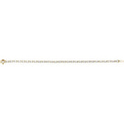 14K Yellow 5 1/2 CTW Lab-Grown Diamond Line 7" Bracelet