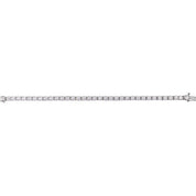 14K White 7 CTW Lab-Grown Diamond Link 7 1/4" Bracelet