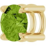 14K Yellow 5.5 mm Natural Peridot Pendant