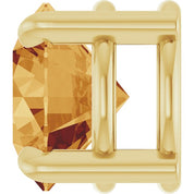 14K Yellow 7 mm Natural Citrine Pendant
