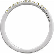 Sterling Silver Natural Peridot Ring
