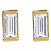 14K Yellow 1/4 CTW Natural Diamond Stud Earrings