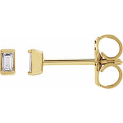 14K Yellow .05 CTW Natural Diamond Stud Earrings