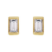 14K Yellow .05 CTW Natural Diamond Stud Earrings