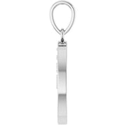 Sterling Silver .06 CTW Natural Diamond Tree of Life Pendant