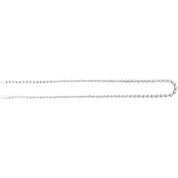 14K White 10 CTW Lab-Grown Diamond Line 16" Necklace