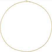 14K Yellow 1.5 mm Barleycorn 20" Chain
