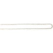 14K Yellow 10 CTW Lab-Grown Diamond Line 16" Necklace
