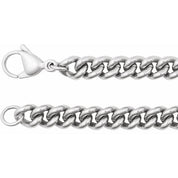 Stainless Steel 6.3 mm Curb 24" Chain