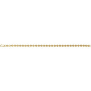 14K Yellow Gold-Filled 4 mm Mirror 7" Chain