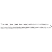 Sterling Silver 5.2 mm Figaro 20" Chain