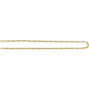 14K Yellow 3.2 mm Franco 18" Chain
