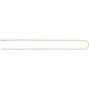 14K Yellow 1.65 mm Rolo Chain Available by the Inch and in Multiple Lengths