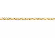 14K Yellow 1.65 mm Rolo Chain Available by the Inch and in Multiple Lengths