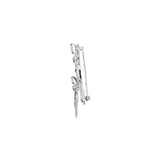 14K White 1/5 CTW Natural Diamond Dragonfly Brooch