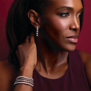 14K Rose 2 3/4 CTW Lab-Grown Diamond Earrings